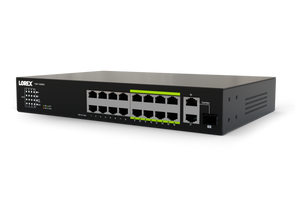 AEX16 Series - 16 Port PoE Switch