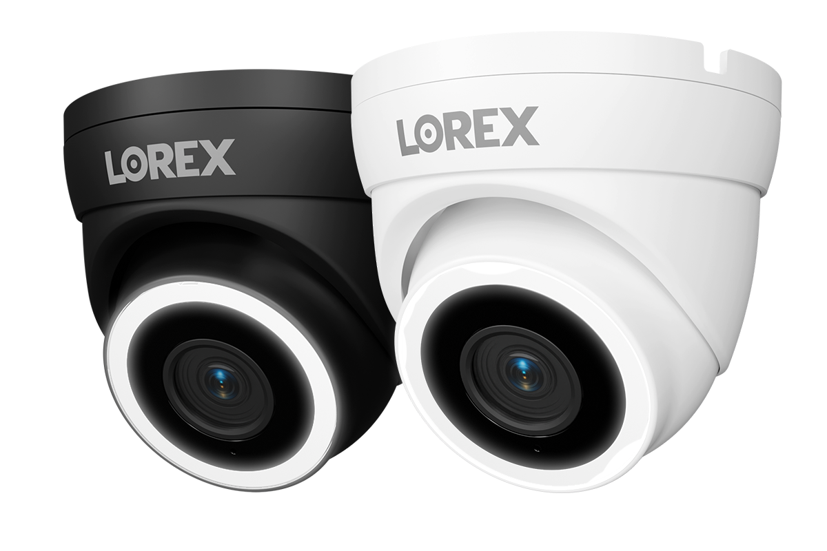 V3 Series - Lorex Connect V3 4K PoE Turret Camera with Smart AI Detection