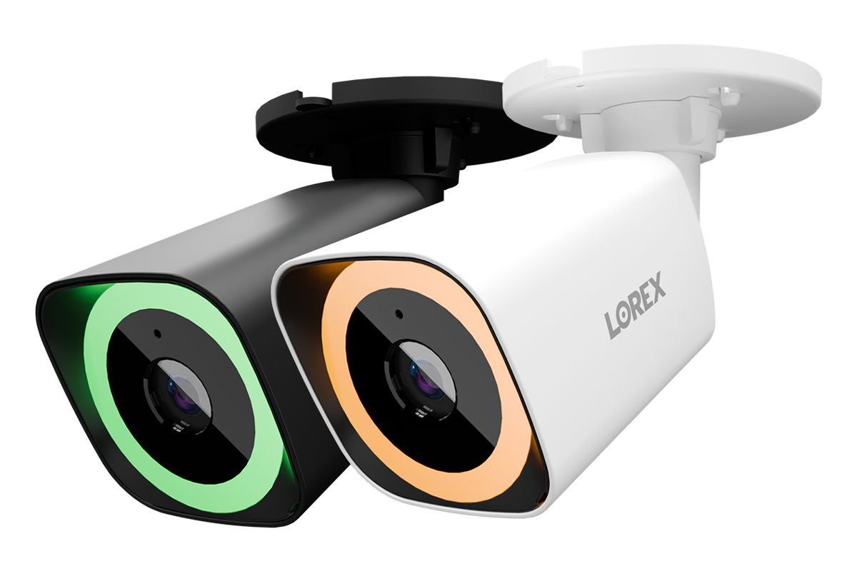 V Series - Lorex Connect V7 4K PoE Bullet Camera with Color Smart AI Detection