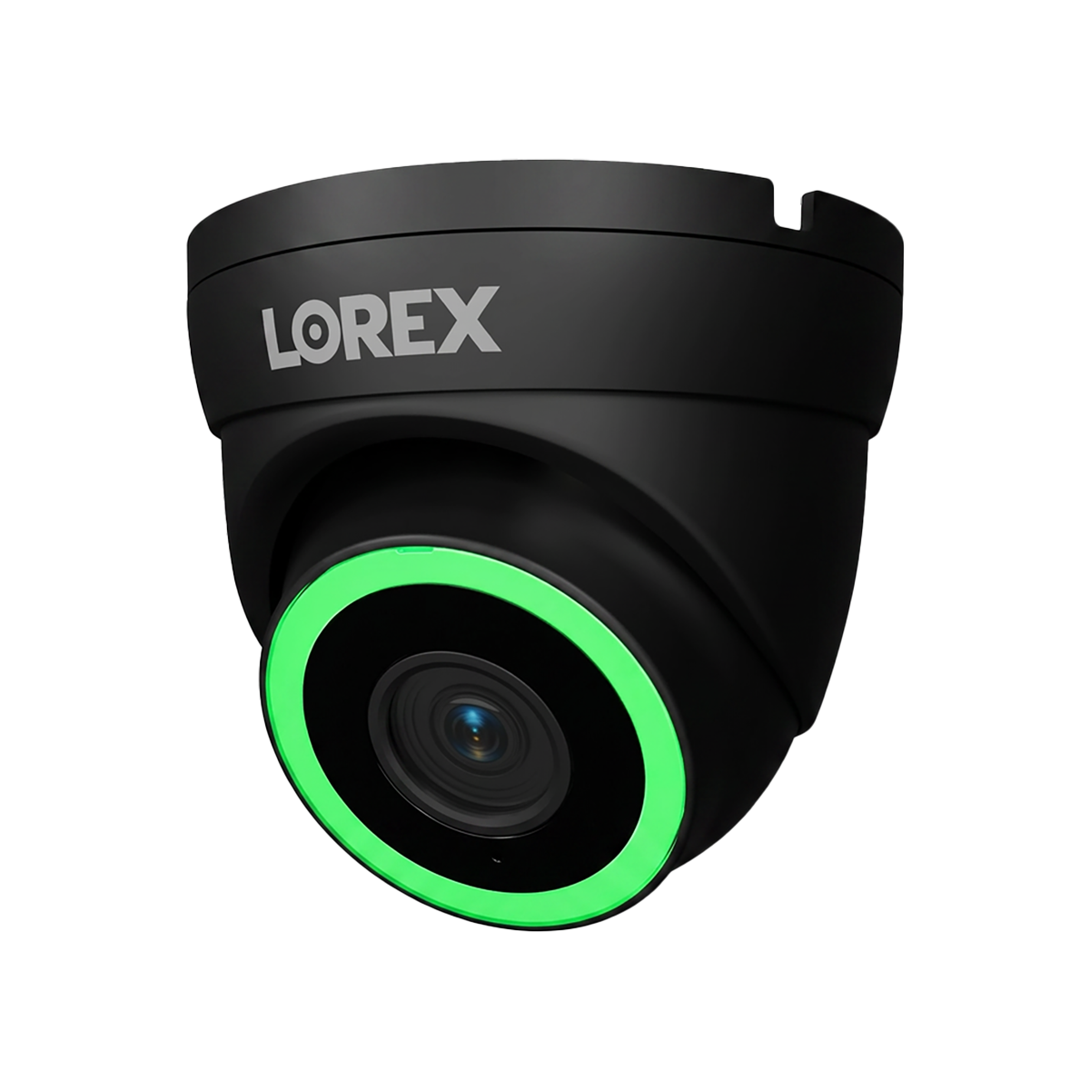 V Series - Lorex Connect V7 4K PoE Turret Camera with Color Smart AI Detection