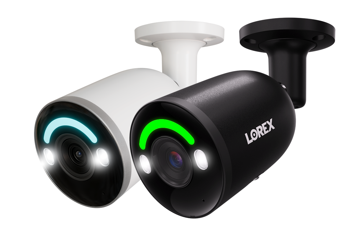 E863SB Series - Series- 4K Deterrence Bullet AI PoE IP Wired Camera