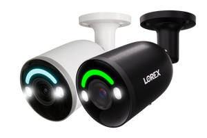 E863SB Series - 4K Deterrence Bullet AI PoE IP Wired Camera