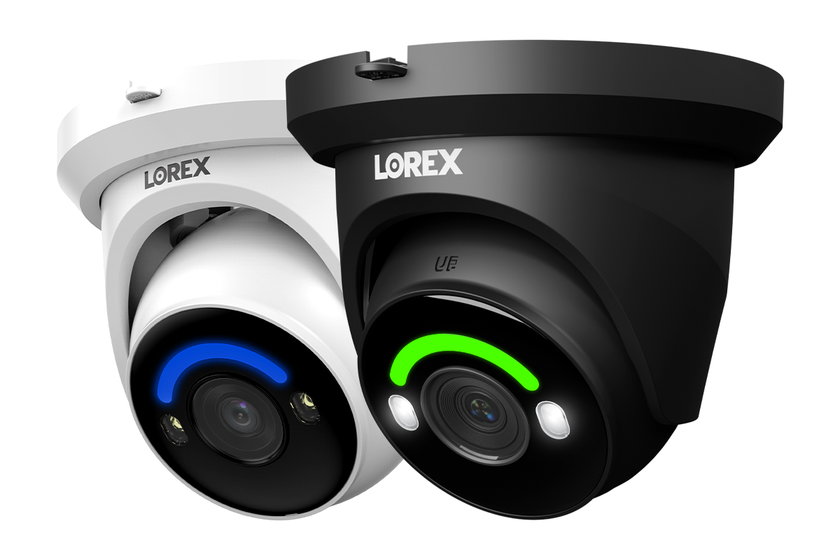 E863SD Series - 4K Deterrence Dome AI PoE IP Wired Camera