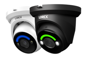E863SD Series - 4K Deterrence Dome AI PoE IP Wired Camera