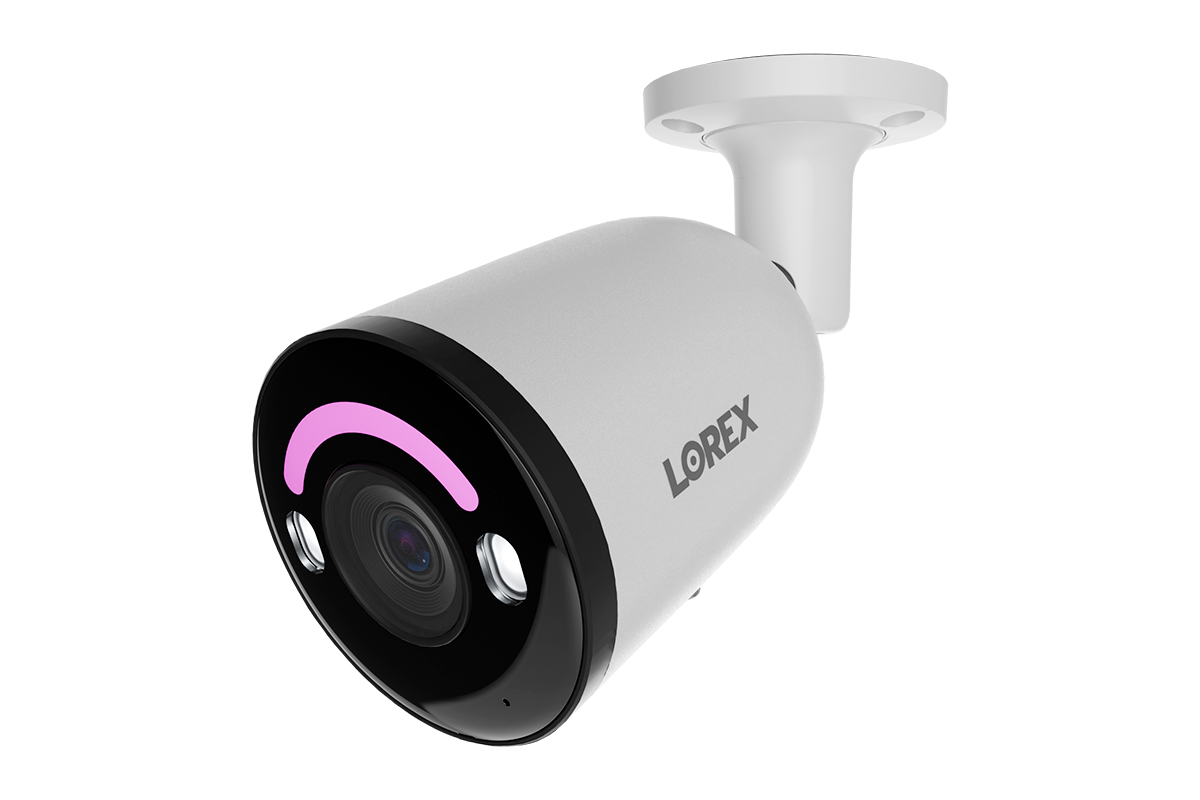 E920SB Series - 4K+ 12MP AI ISP IP PoE Wired Bullet Security Camera with Smart Security Lighting