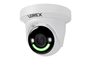 E920SD Series - 4K+ 12MP AI ISP IP PoE Wired Turret Security Camera with Smart Security Lighting
