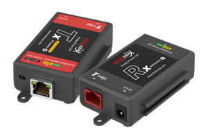 ALP-EUP-01T/R Series - Single Port IP & PoE Cat5e Extender Set
