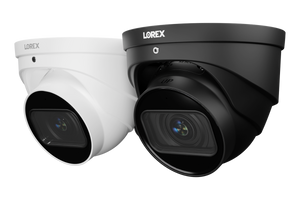 LNE95MDB, LNE95MDW, N4 Lite, Nocturnal Series - 4K IP PoE Wired Turret Security Camera