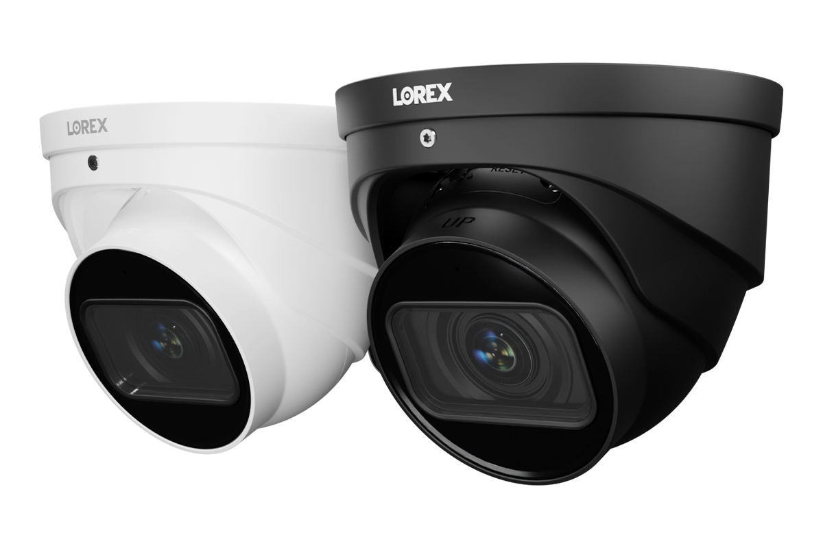 LNE95MDB, LNE95MDW, N4 Lite, Nocturnal Series - 4K IP PoE Wired Turret Security Camera