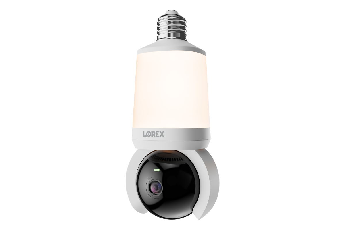 SL301 Series - 2K Wi-Fi Smart Lightbulb Pan-Tilt Camera