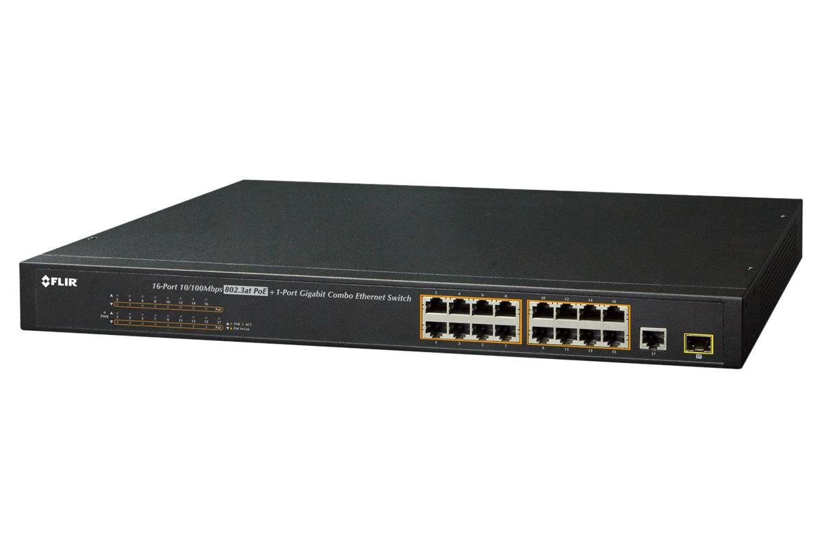 ACCLPS263B Series - 16-Channel PoE+ Switch