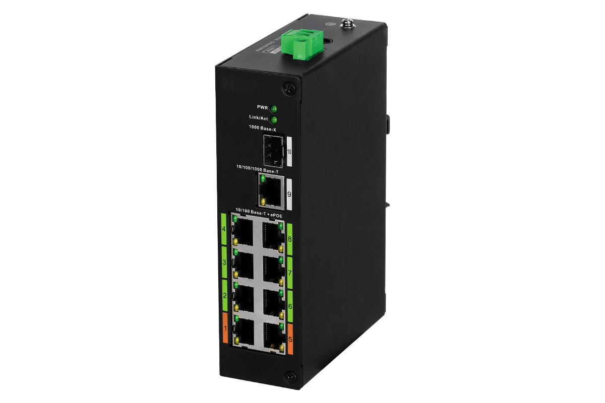 AEX8 Series - 8-Port ePoE Switch