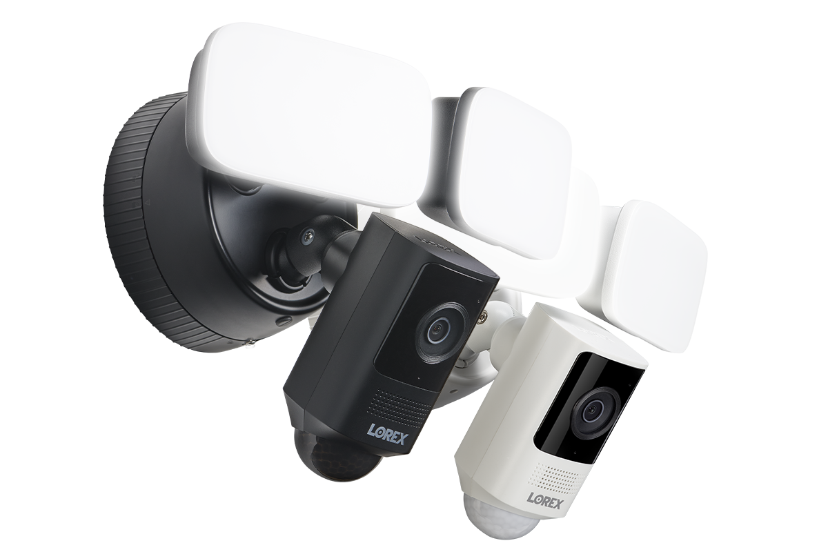 W452ASD Series - 2K Wired Floodlight Security Camera