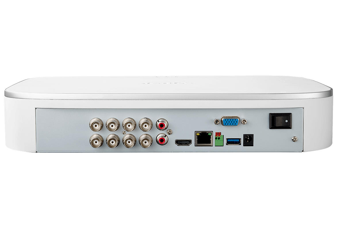 4K Ultra HD 8-Channel Digital Video Recorder with Smart Motion Detection and Smart Home Voice Control