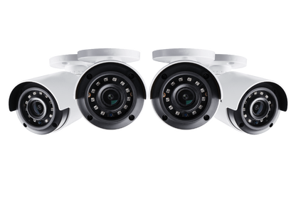 4K Ultra HD Security Camera with Color Night Vision (4-pack)