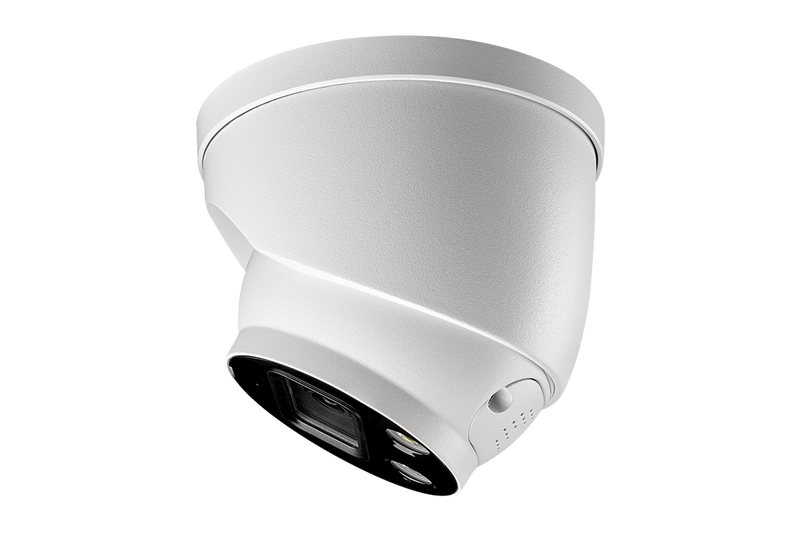 4K Ultra HD Smart Deterrence IP Dome Security Camera with Smart Motion Detection Plus