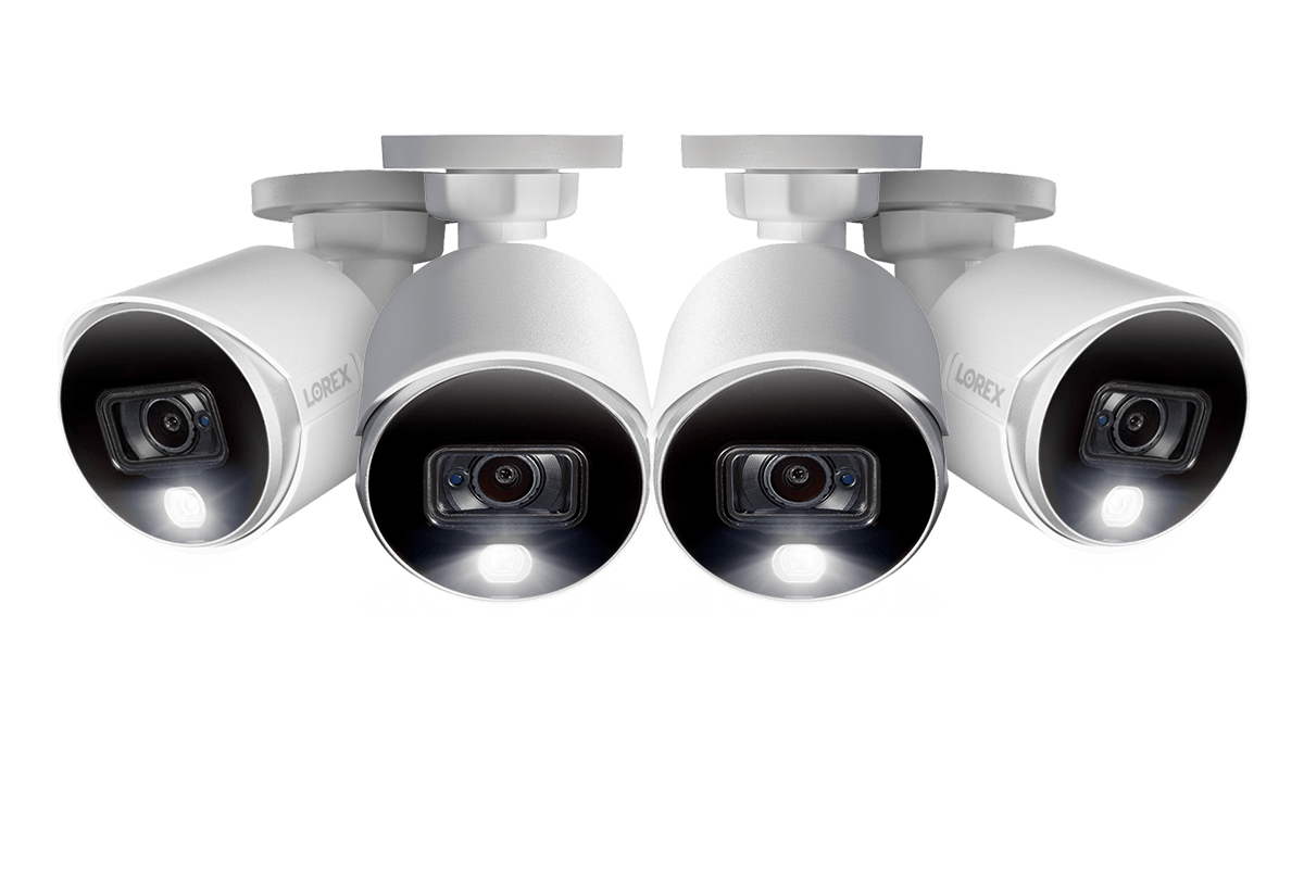 Lorex 4K Active Deterrence Security Bullet Camera