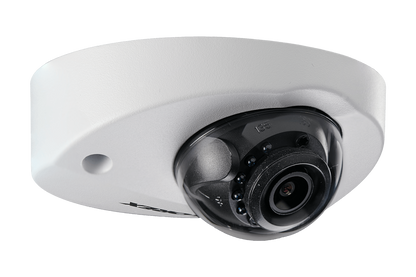 Mini Audio HD IP 2K Metal Dome Security Camera, 150ft Color Night Vision