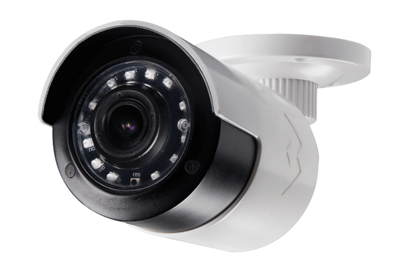 HD Home Security System featuring 4 Ultra Wide Angle Cameras and 2 PTZ Outdoor 4x Zoom Cameras