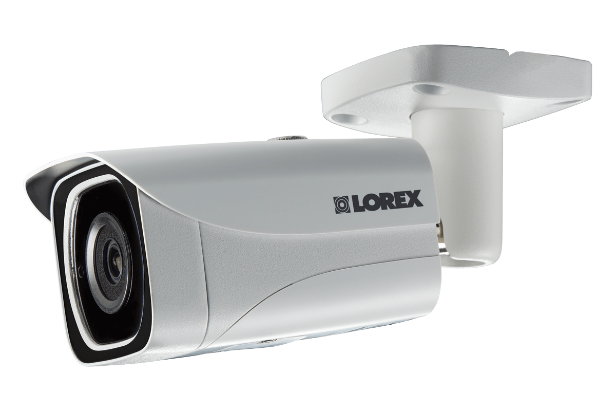 4K Ultra HD Resolution 8MP Outdoor Metal IP Camera, 130FT Color Night Vision, HEVC (2-pack)