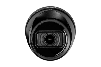 Lorex 4K (32 Camera Capable) Wired NVR System with Nocturnal 3 Smart IP Dome Cameras Featuring Motorized Varifocal Lens and 30FPS Recording