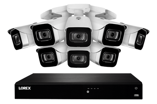 16-Channel Fusion NVR System with 4K (8MP) IP Cameras