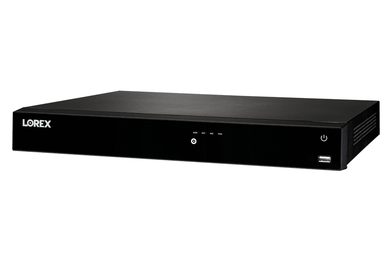 16-Channel 4K Fusion Series Network Video Recorder with Smart Motion Detection and Voice Control