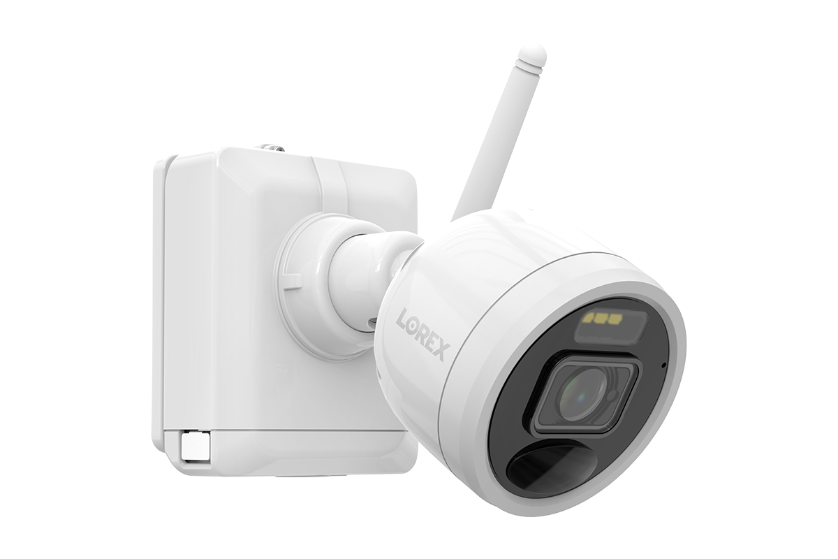 Lorex U424AA-E 2K Wire-Free Add-On Security Camera – Refurbished, Person Detection, Night Vision (Camera & Mount Only)