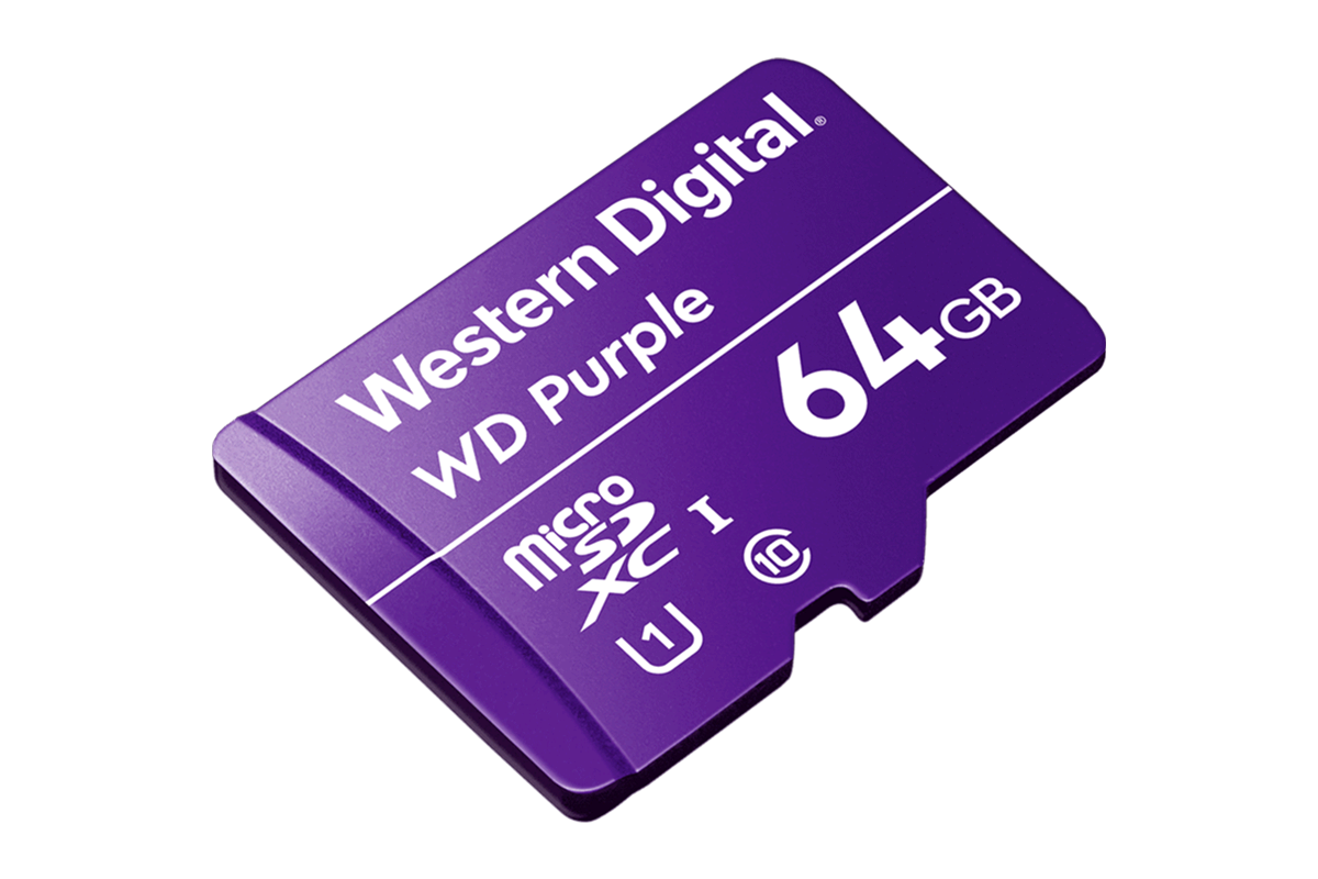 64GB microSD card for Wi-Fi and Wire-Free systems