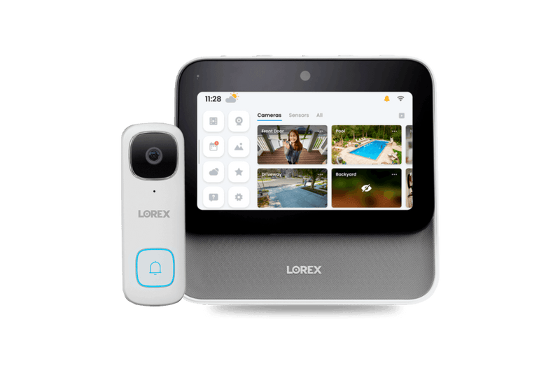 Lorex Smart Home Security Center with 2K Video Doorbell