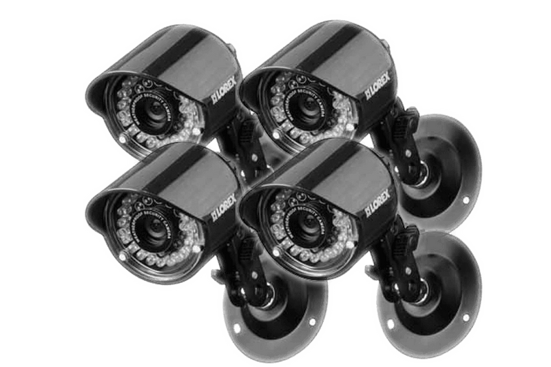 Cameras for security with 85FT Night vision (4 Pack)