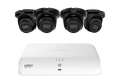 Lorex Fusion Series 4K+ 16 Channel (8 Wired + 8 Fusion Wi-Fi) 2TB Wired System with A4 Wired 2K IP Turret Cameras
