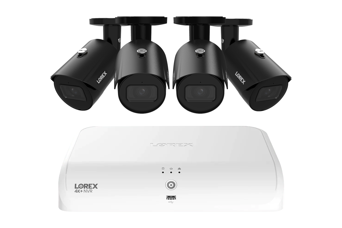 Lorex Fusion Series 4K 16 Camera Capable (8 Wired + 8 Fusion Wi-Fi) 2TB Wired System with A14 IP Bullet Cameras - Black 4