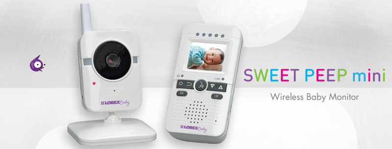Sweet Peep mini Video Baby Monitor