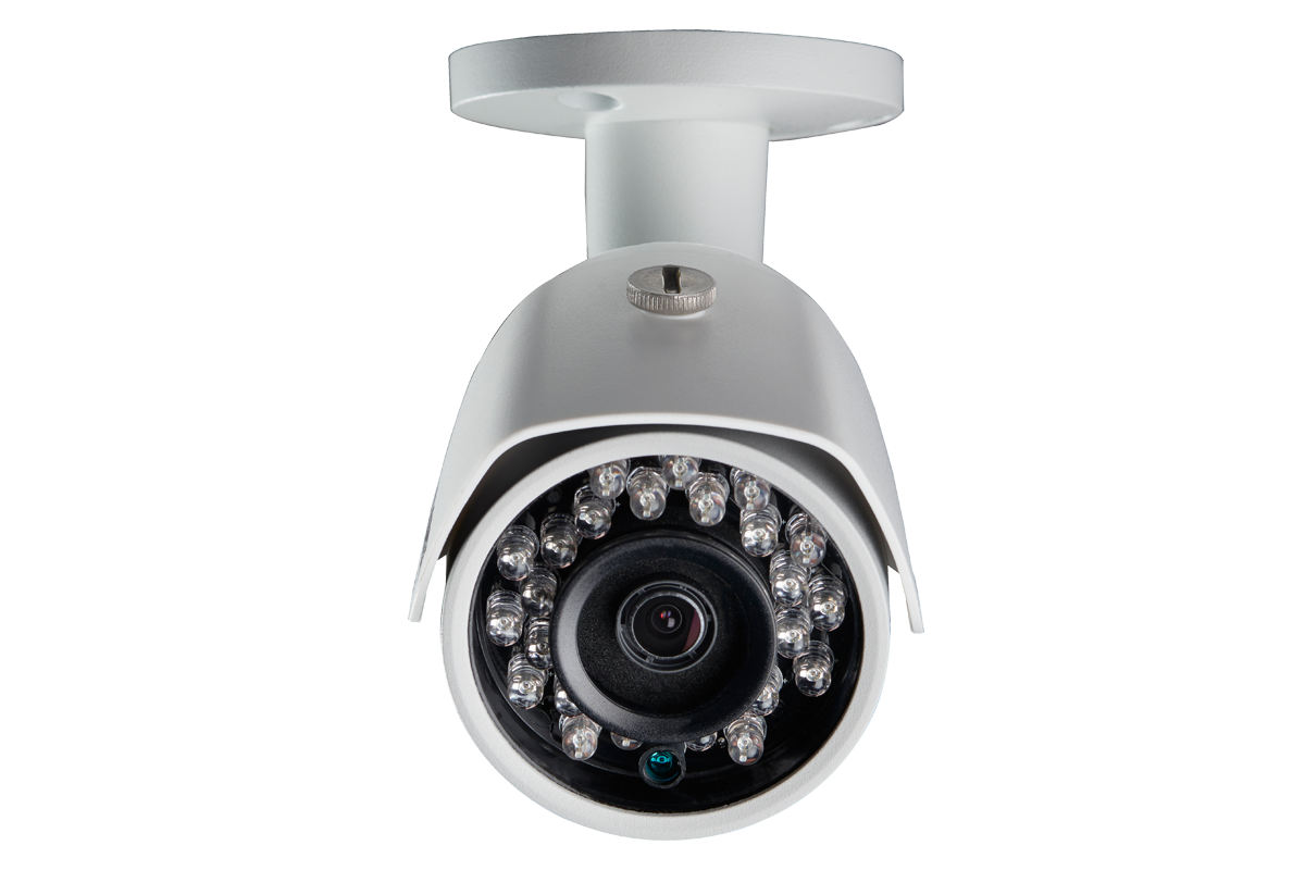 4MP High Definition Bullet Security Camera with Color Night Vision and True HDR