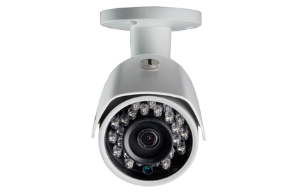 4MP High Definition Bullet Security Camera with Color Night Vision and True HDR