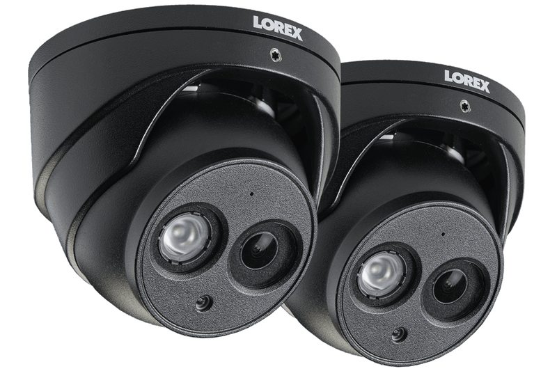 4K Nocturnal IP Audio Dome Security Camera (2-Pack)