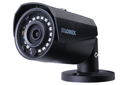 4MP Outdoor Metal Camera with 150FT Color Night Vision, HEVC, Black