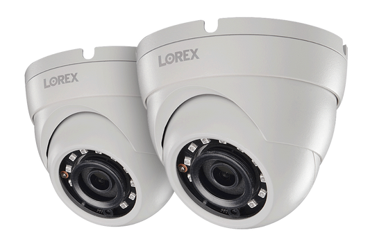 2K (5MP) Super HD IP Dome Camera with Color Night Vision (2-pack)