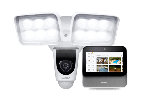 Lorex Smart Home Security Center with Floodlight Camera
