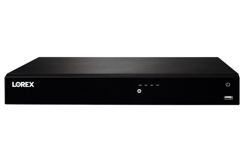 16-Channel 4K Fusion Series Network Video Recorder with Smart Motion Detection and Voice Control