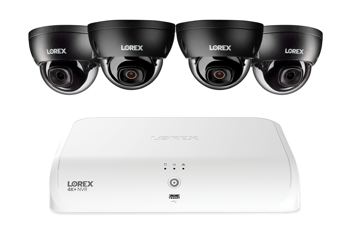 Lorex Fusion Series 4K+ 16 Channel (8 Wired + 8 Fusion Wi-Fi) 2TB Wired System with A10 Wired 4K IP Turret Cameras