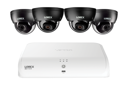 Lorex Fusion Series 4K+ 16 Channel (8 Wired + 8 Fusion Wi-Fi) 2TB Wired System with A10 Wired 4K IP Turret Cameras