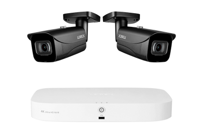 Lorex Fusion 4K 16-Camera Capable (8 Wired + 8 Wi-Fi) 2TB NVR System with Bullet Cameras