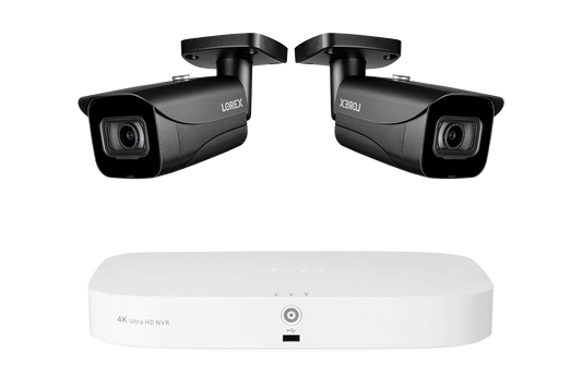 Lorex Fusion 4K 16-Camera Capable (8 Wired + 8 Wi-Fi) 2TB NVR System with Bullet Cameras