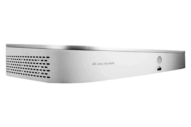 4K 8-Channel Wired NVR with Smart Motion Detection, Voice Control and Fusion Capabilities