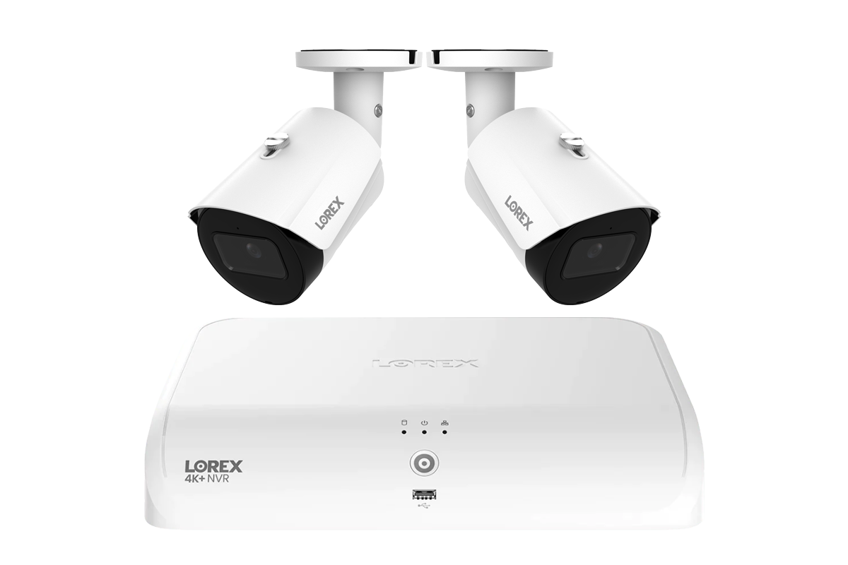Lorex Fusion Series 4K 16 Camera Capable (8 Wired + 8 Fusion Wi-Fi) 2TB Wired System with A14 IP Bullet Cameras
