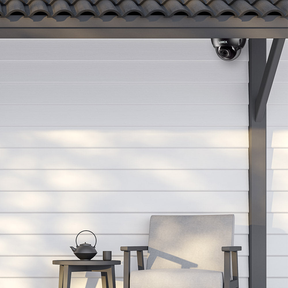 Lorex A10 IP Wired Dome Security Camera with Listen-In Audio and IK10 Vandal Proof Rating