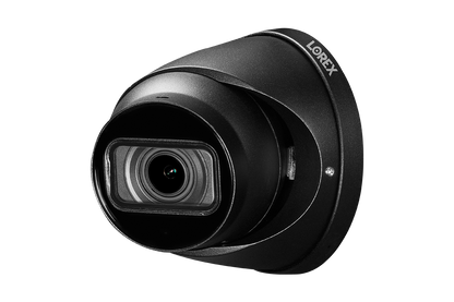 Lorex 4K (32 Camera Capable) Wired NVR System with Nocturnal 3 Smart IP Dome Cameras Featuring Motorized Varifocal Lens and 30FPS Recording