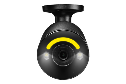 Lorex Fusion 4K 16 Camera Capable (8 Wired and 8 Wi-Fi) 2TB Wired NVR System with Bullet AI PoE Cameras Featuring Smart Security Lighting